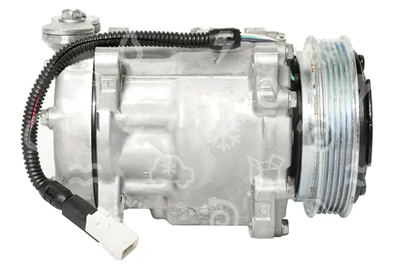 kompresor SANDEN 7V12, řemenice 119 mm - PV5, 12V, model 1500, PV5
